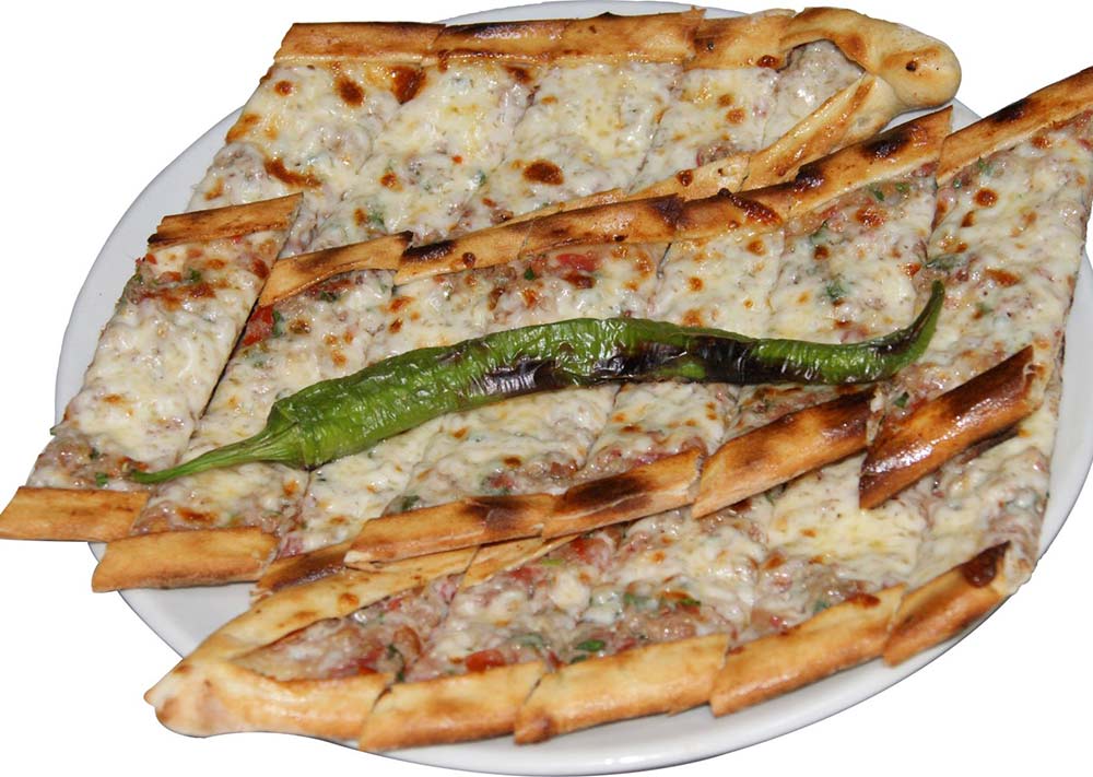 Kıymalı Kaşarlı Pide